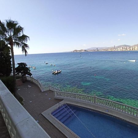 Estudio Primera Linea Con Acceso Privado Al Mar Benidorm Extérieur photo