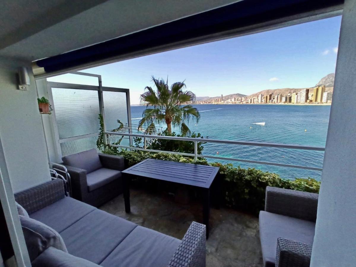 Estudio Primera Linea Con Acceso Privado Al Mar Benidorm Extérieur photo