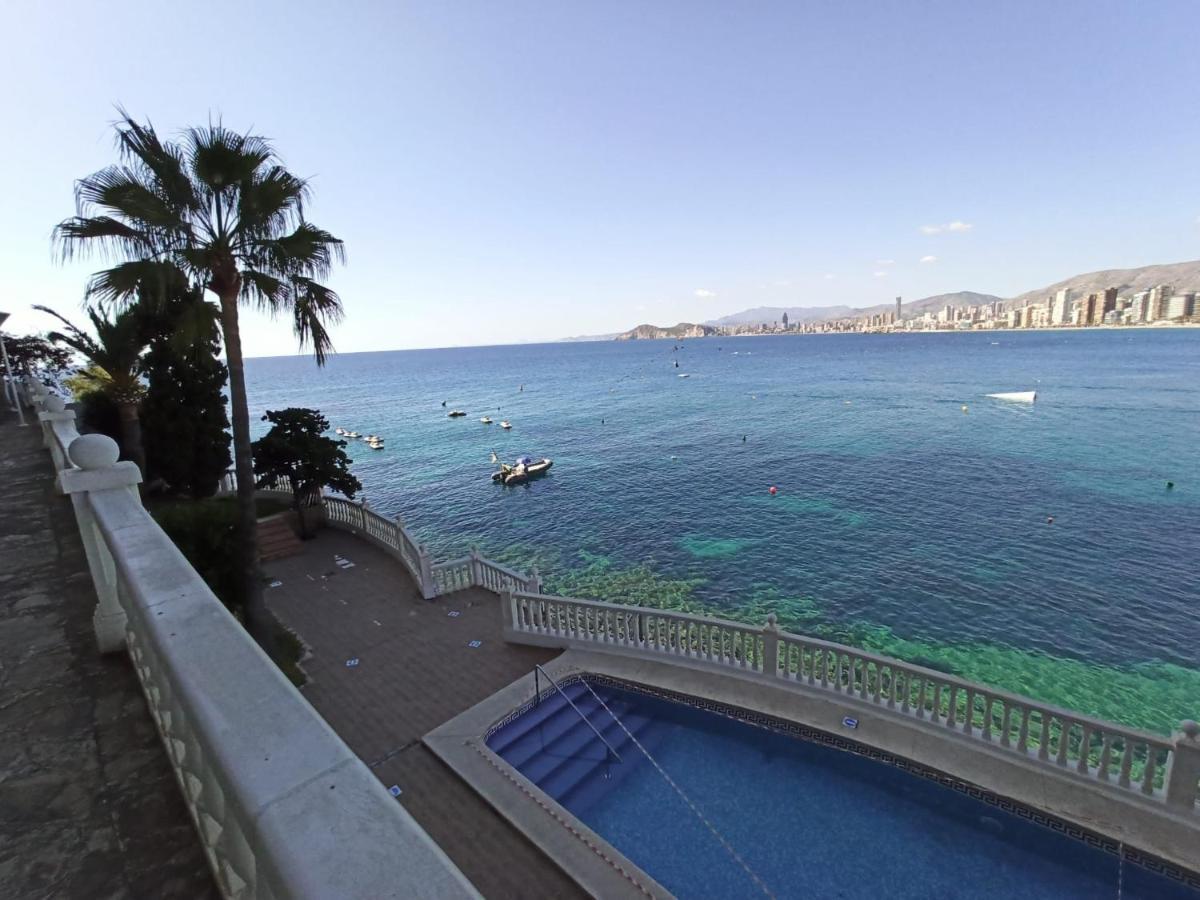 Estudio Primera Linea Con Acceso Privado Al Mar Benidorm Extérieur photo