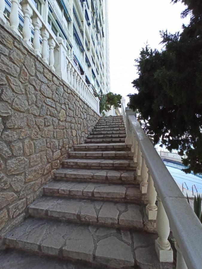 Estudio Primera Linea Con Acceso Privado Al Mar Benidorm Extérieur photo